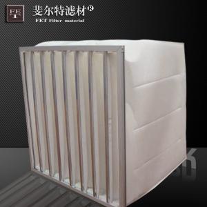合成纤维中效袋式过滤器 F5F6F7白色中效过滤袋
