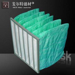F7绿色袋式中效过滤器|过滤袋