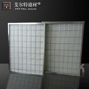 耐高温白色玻纤板式过滤器